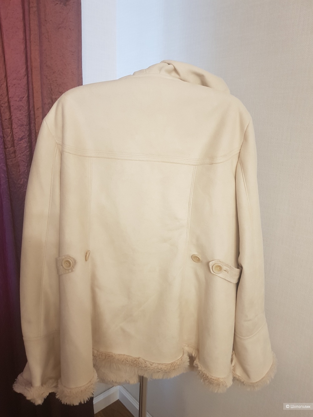 Светло-бежевая куртка JONES NEW YORK 60-62 размер
