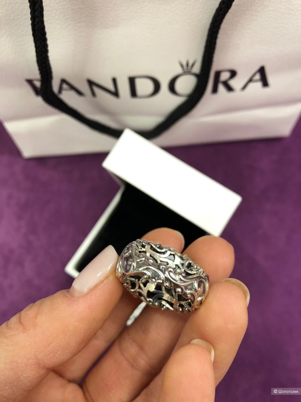 Кольцо PANDORA, размер 17,5
