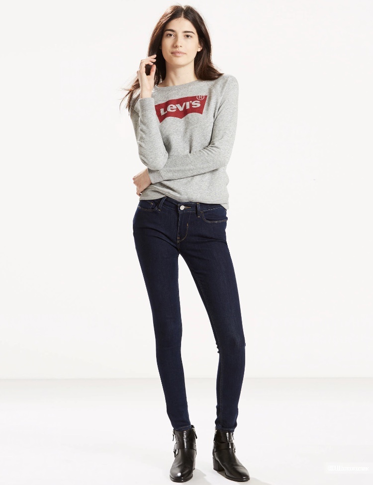 Джинсы Levi’s 535 super skinny. 28 размер (42-44 рос.)