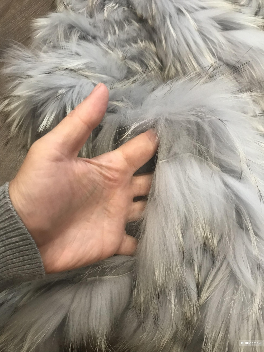Жилет из енота Virtual fur collection р 44-46
