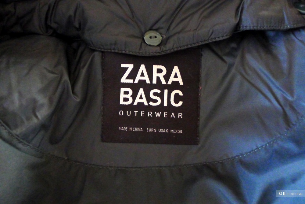 Куртка пуховик ZARA размер S