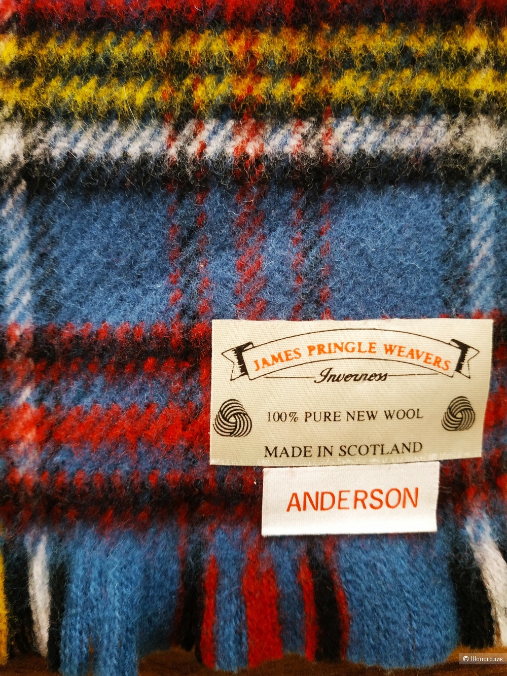 Шарф  James Pringle Weavers,Scotland  размер one size