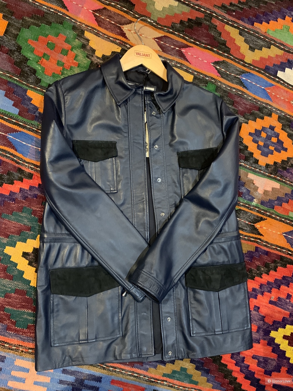 Кожаная куртка “8”, размер M