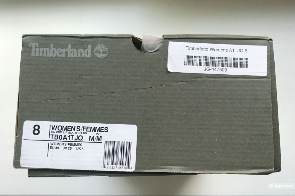 Ботинки Timberland  6 Inch Premium, US 8 / EUR 39 / UK 6