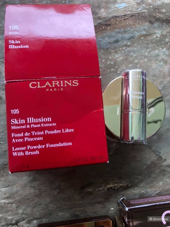 Пудра новая Clarins Skin Illusion 105