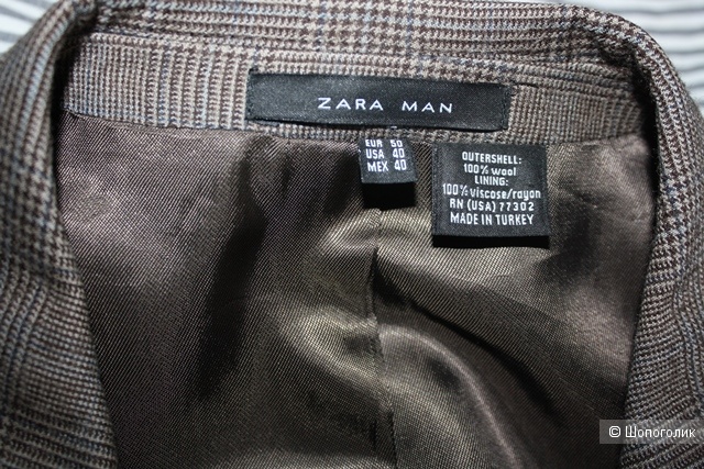 Пиджак Zara Man, 50 (EUR)