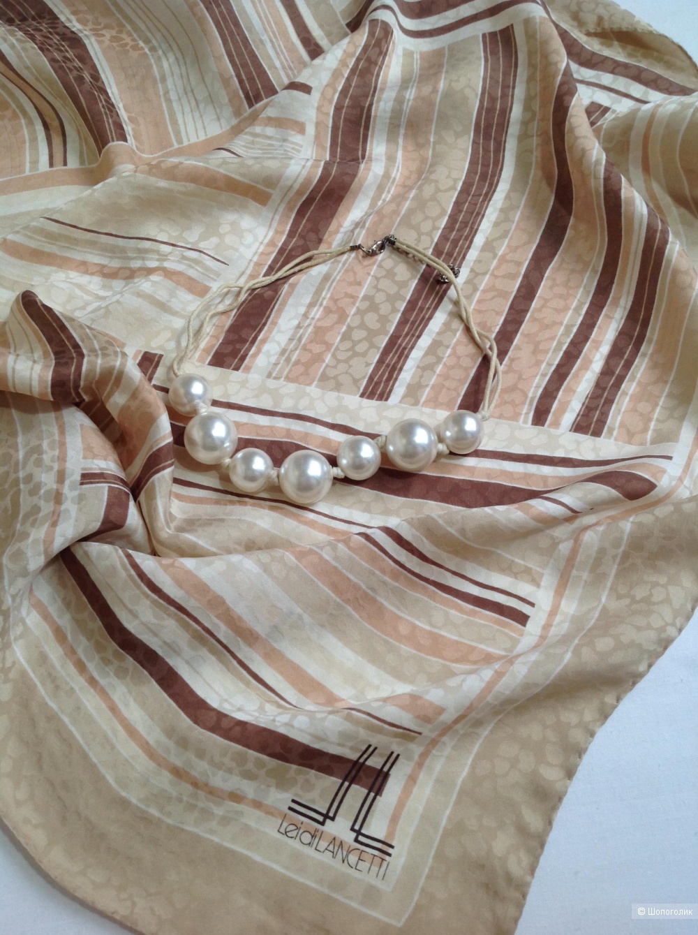 Шелковый платок LeiDiLancetti 85*86