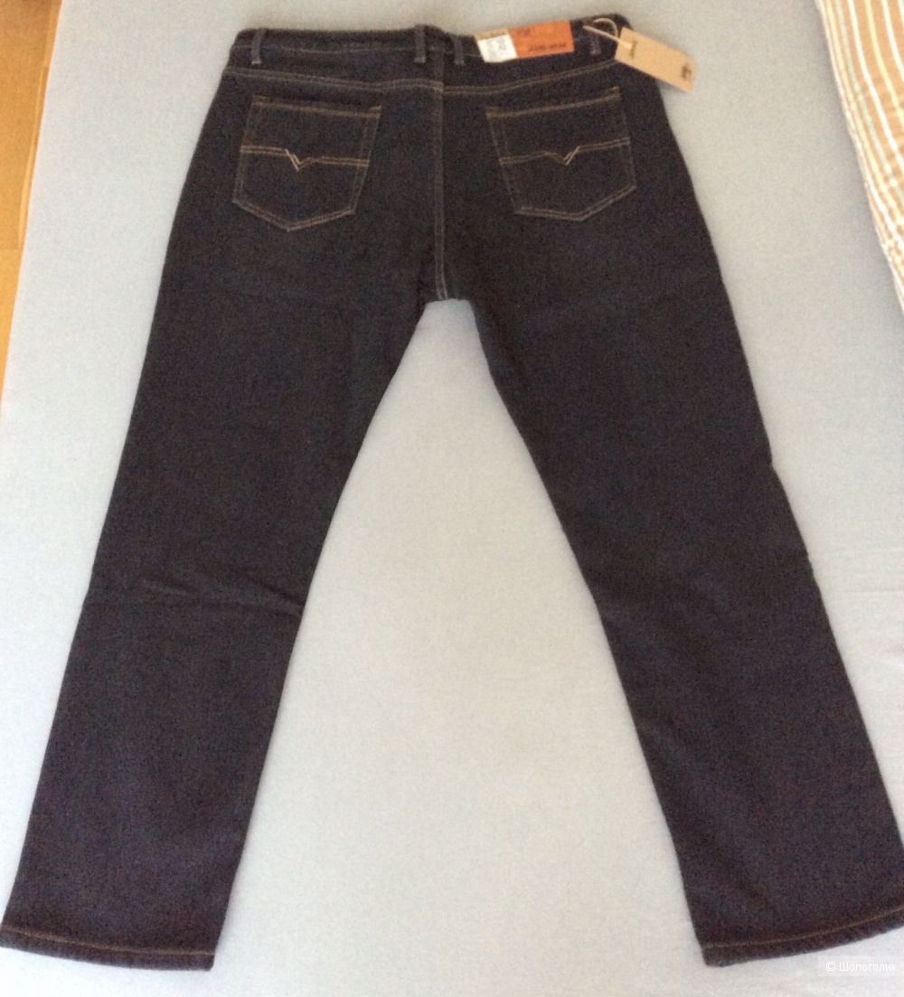 Утеплённые мужские джинсы р.40 (на 54-56)