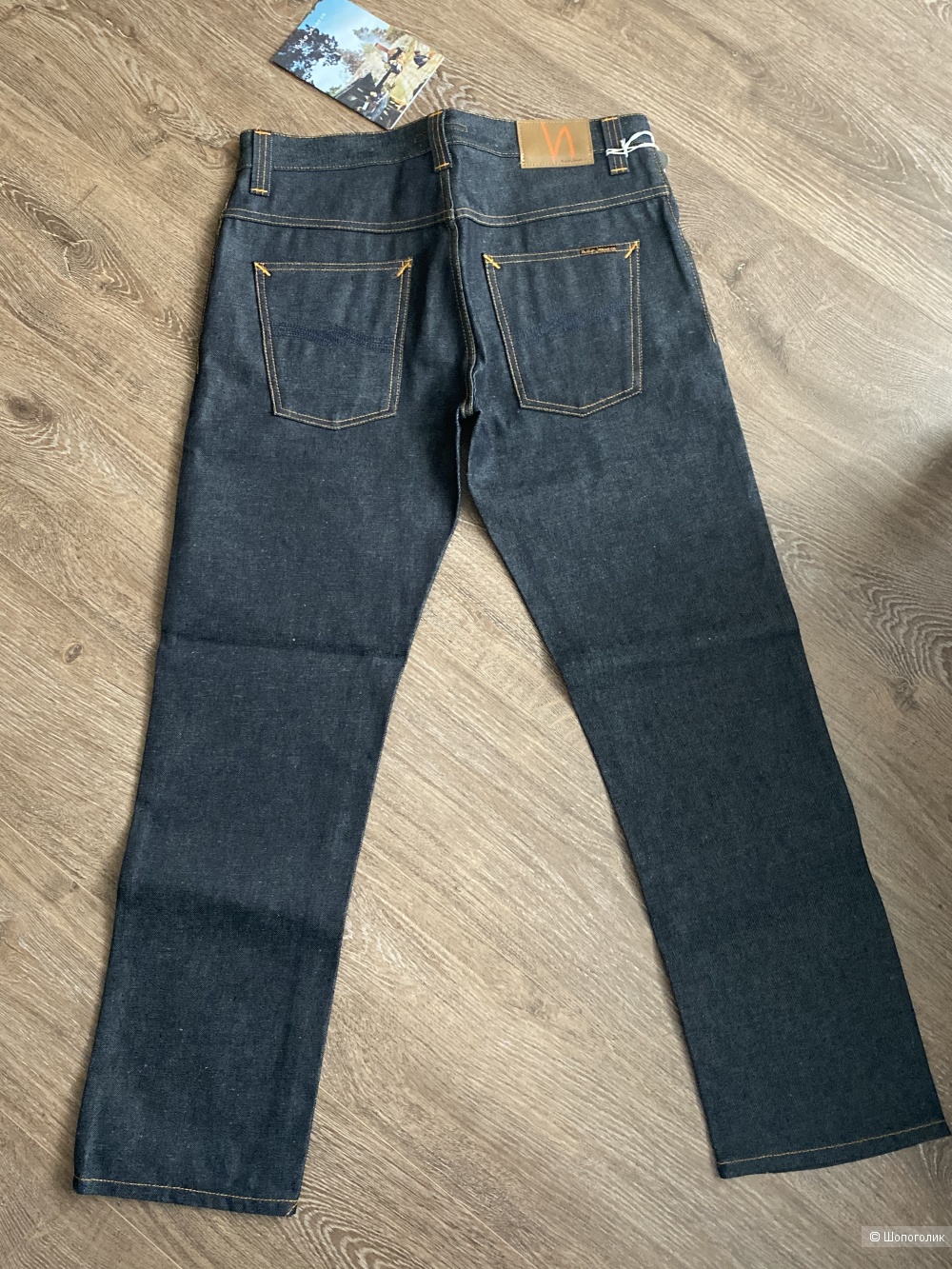 Мужские джинсы NUDIE JEANS, размер 32W-30L