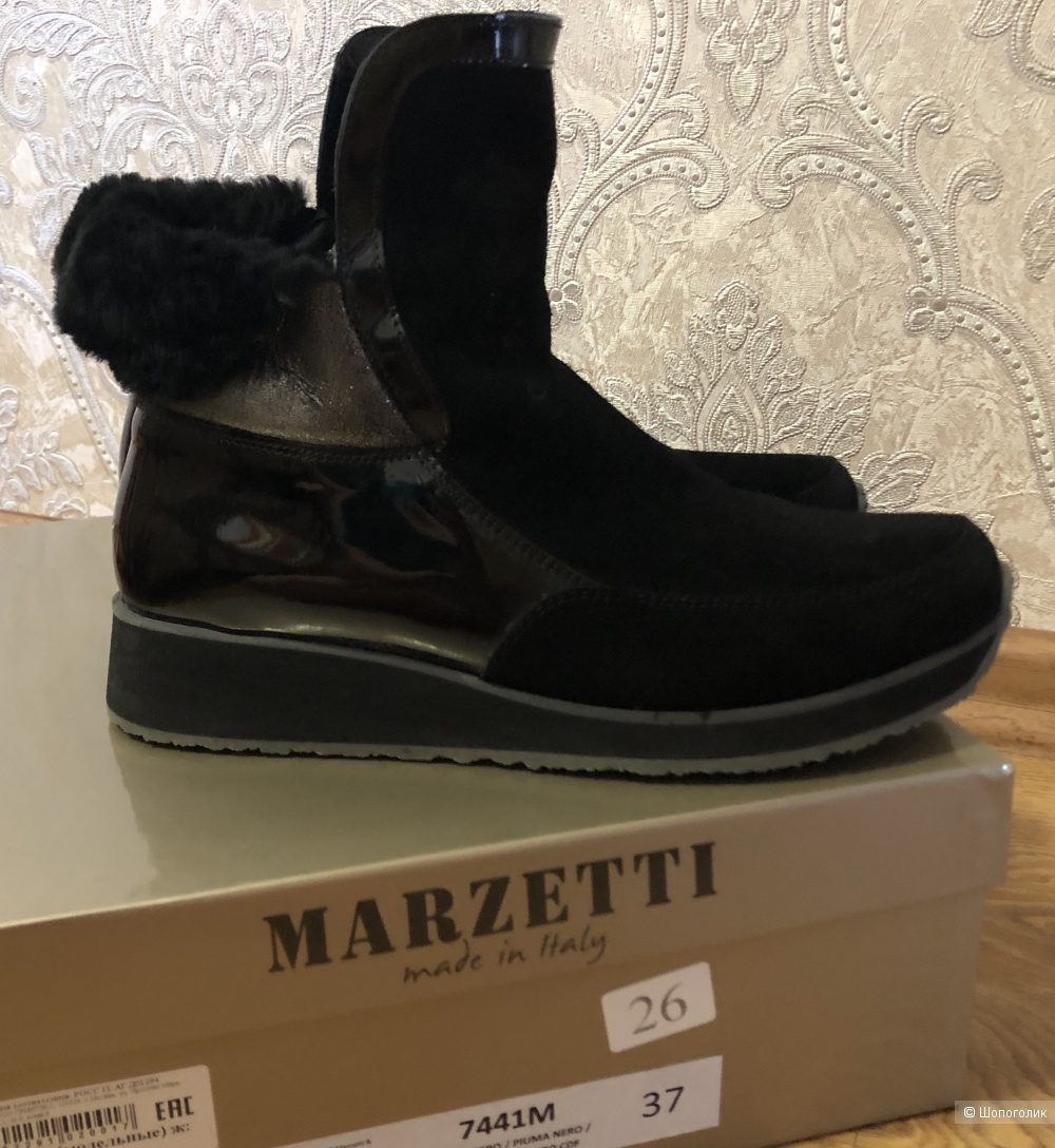 Зимние ботиночки Marzetti размер 37
