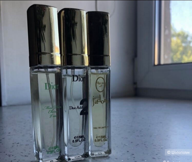 Духи, Трио миниатюр, Christian Dior 3*15 Ml