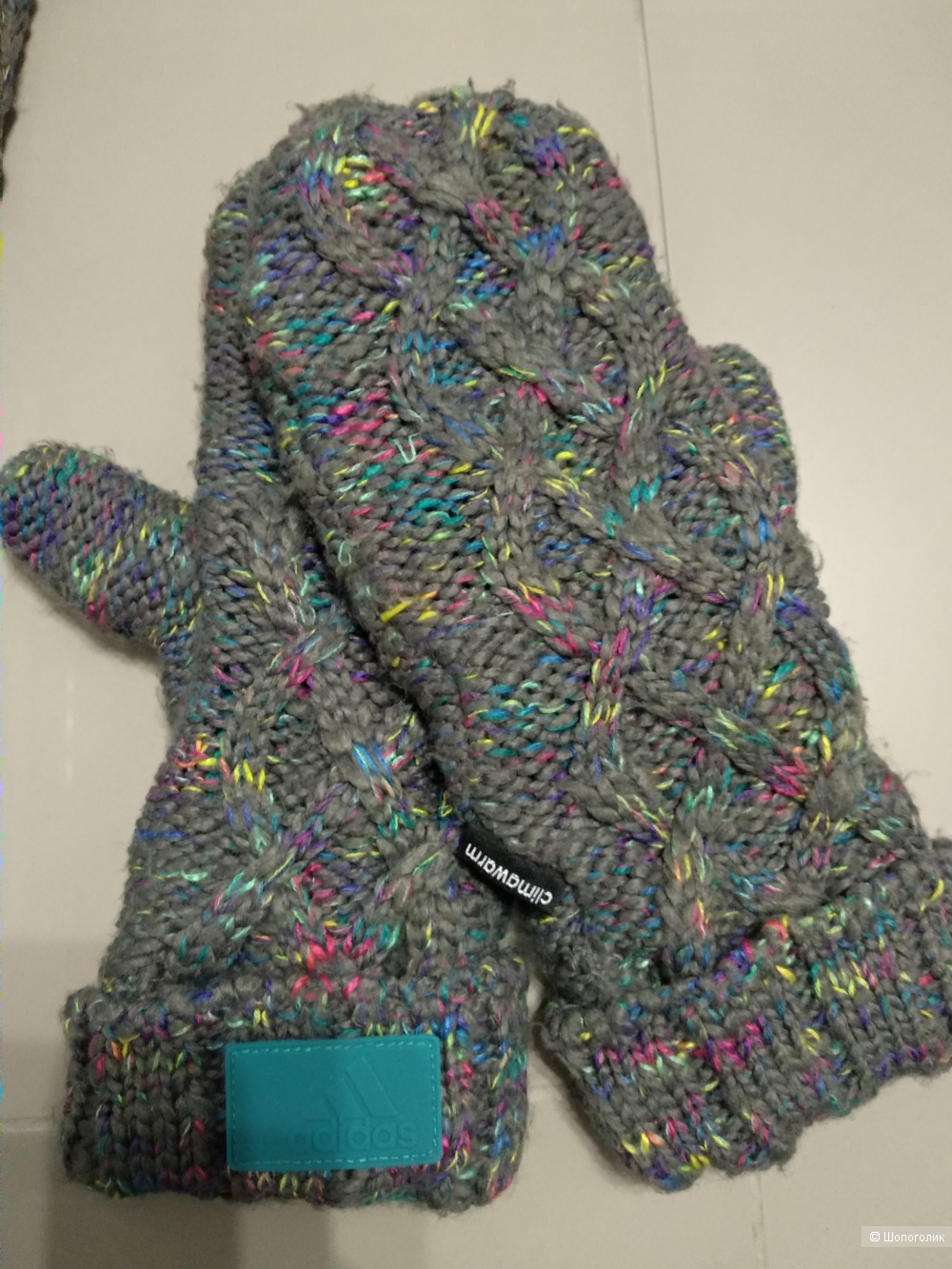 Комплект Шапка+шарф+варежки, Adidas