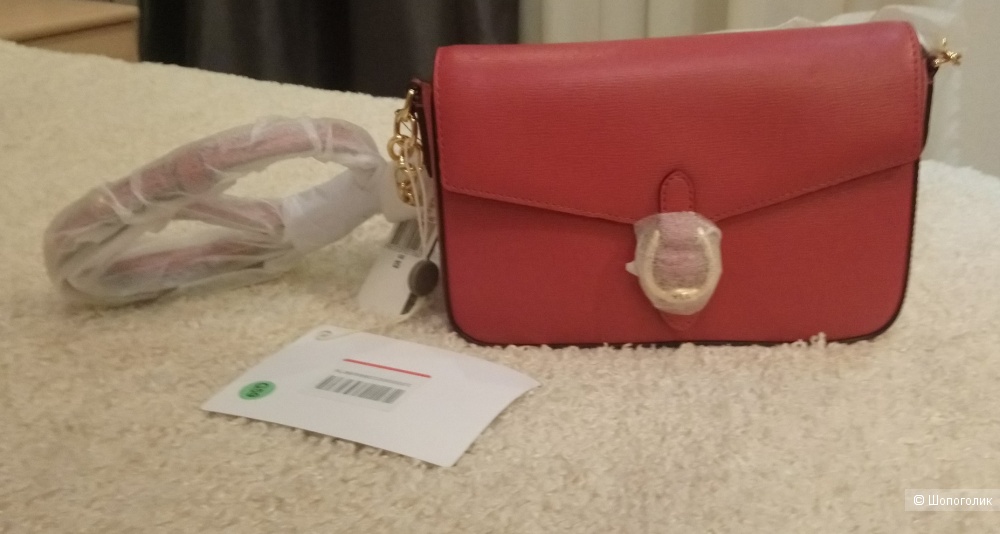 Сумка LAUREN RALPH LAUREN Leather Crossbody Bag в мини размере