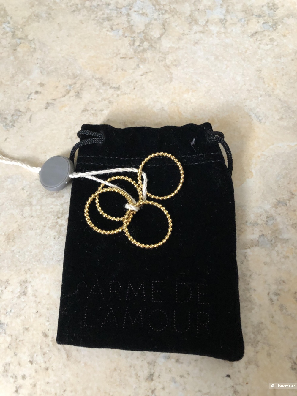 Кольца Arme de l’Amour, размер 8 US