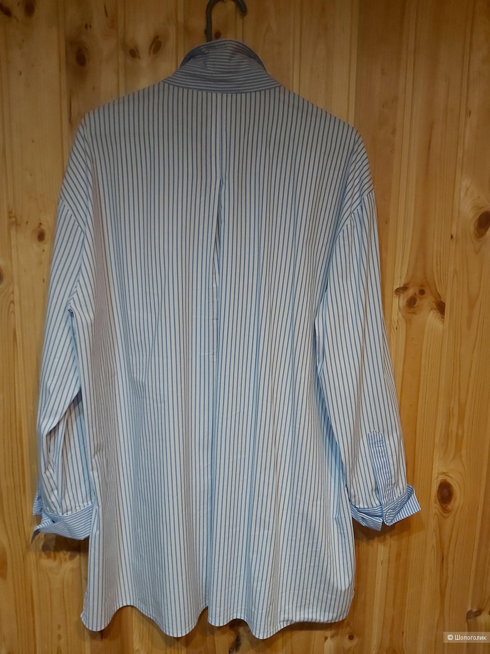 Блуза-рубашка Violeta by Mango, размер 54-56