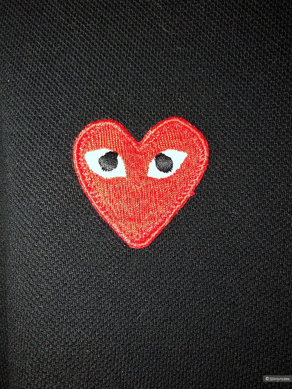 Футболка-поло Comme Des Garçons Play.