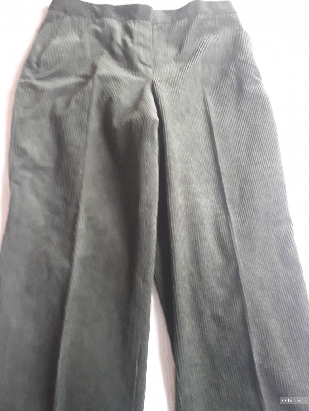 Вельветовые укороченные брюки Massimo Dutti  42  размер евр.