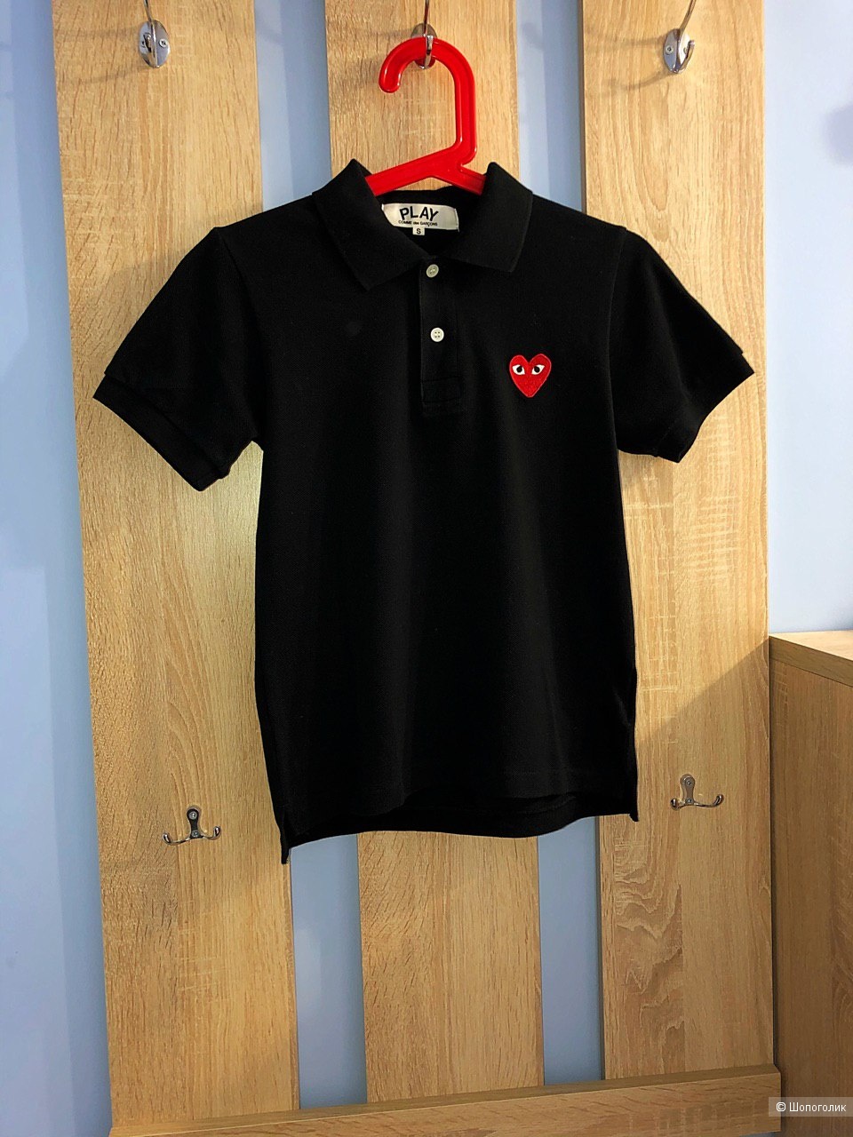 Футболка-поло Comme Des Garçons Play.