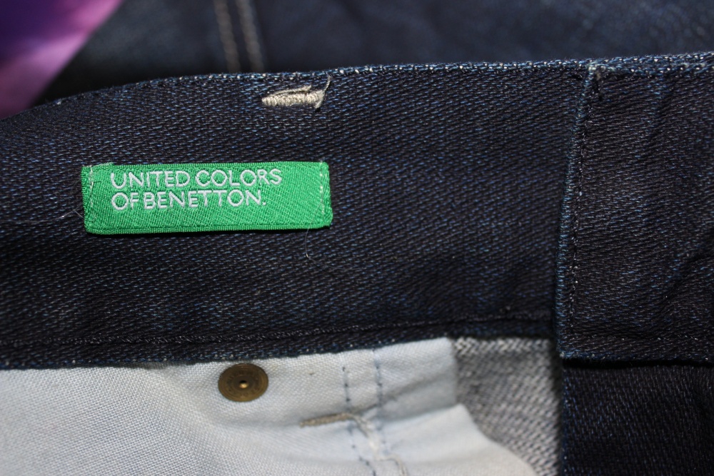 Джинсовая юбка-макси UNITED COLORS OF BENETTON р.42EUR (на 48-50)