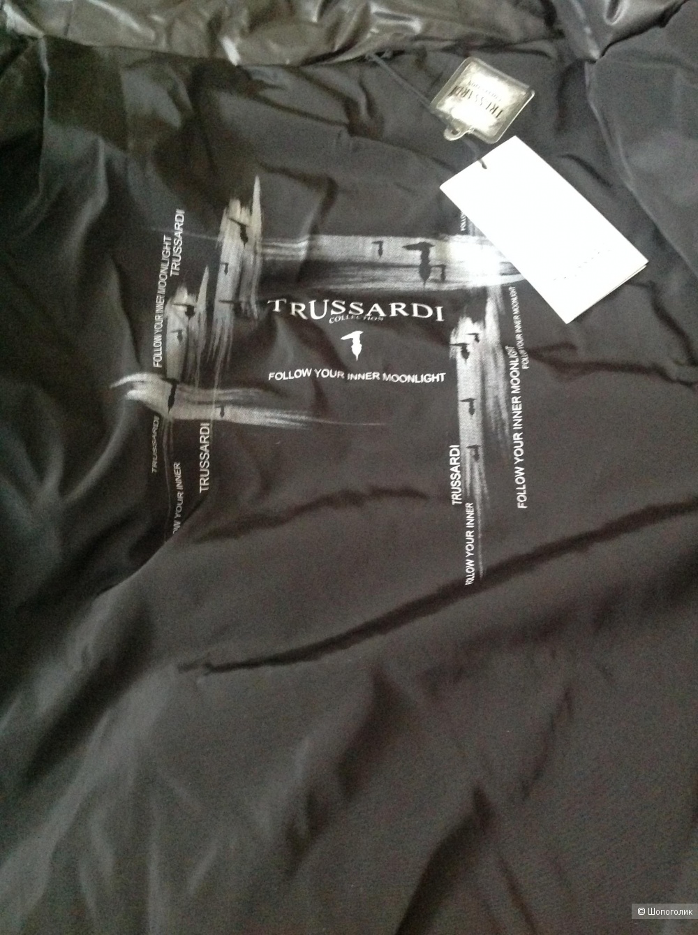 Пуховик Trussardi, размер 48/2XL, на  50-52-54