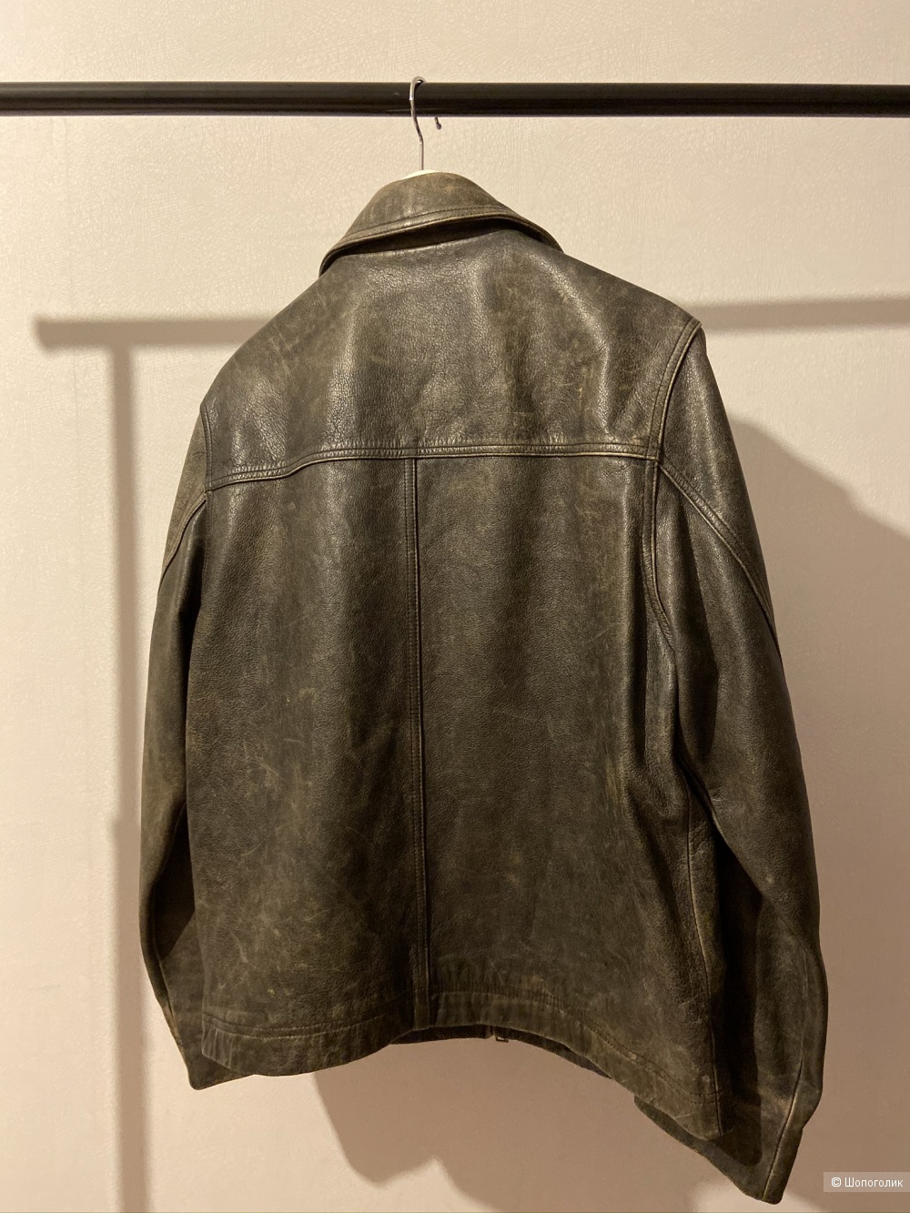 Кожаная куртка Timberland, размер S-M