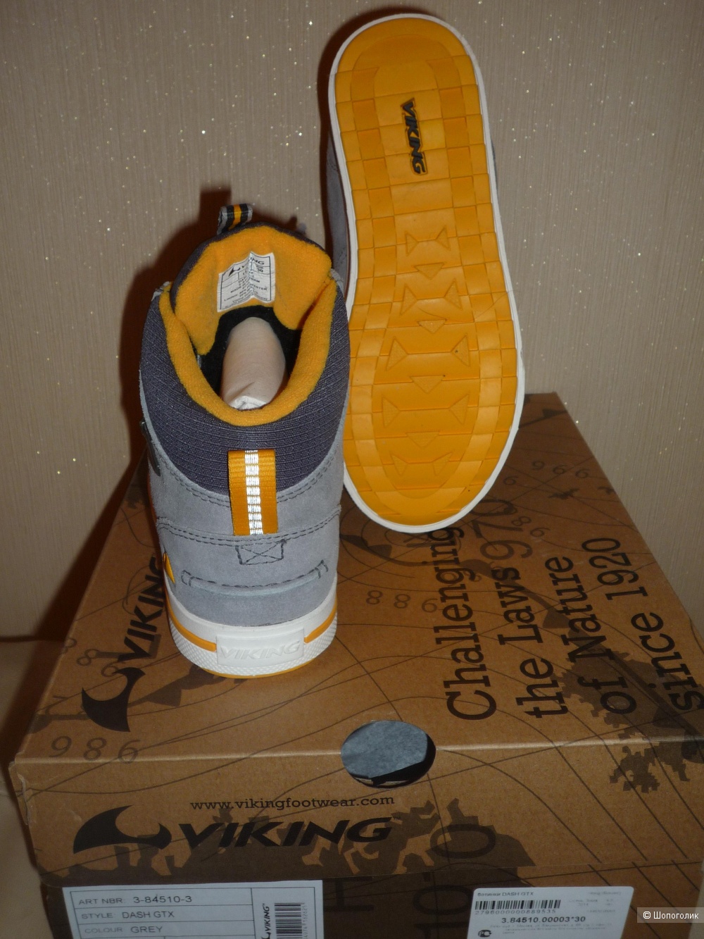 VIKING зимние мембранные ботинки 30 размер (19,8 см)