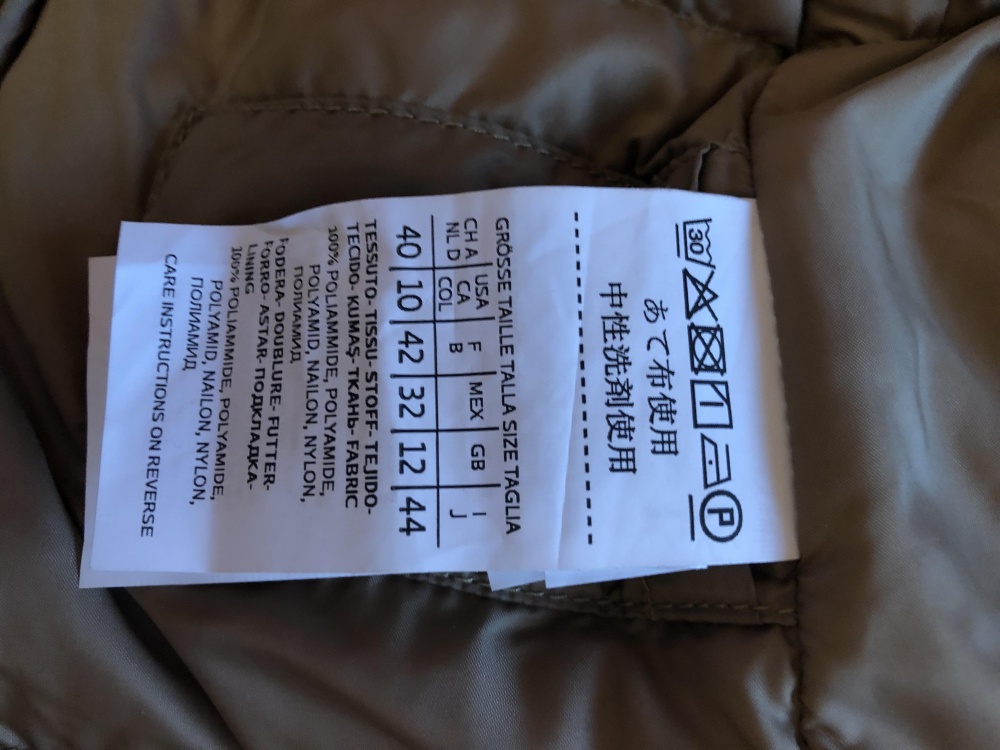 Пуховик Max Mara Weekend, размер 44 итальянский