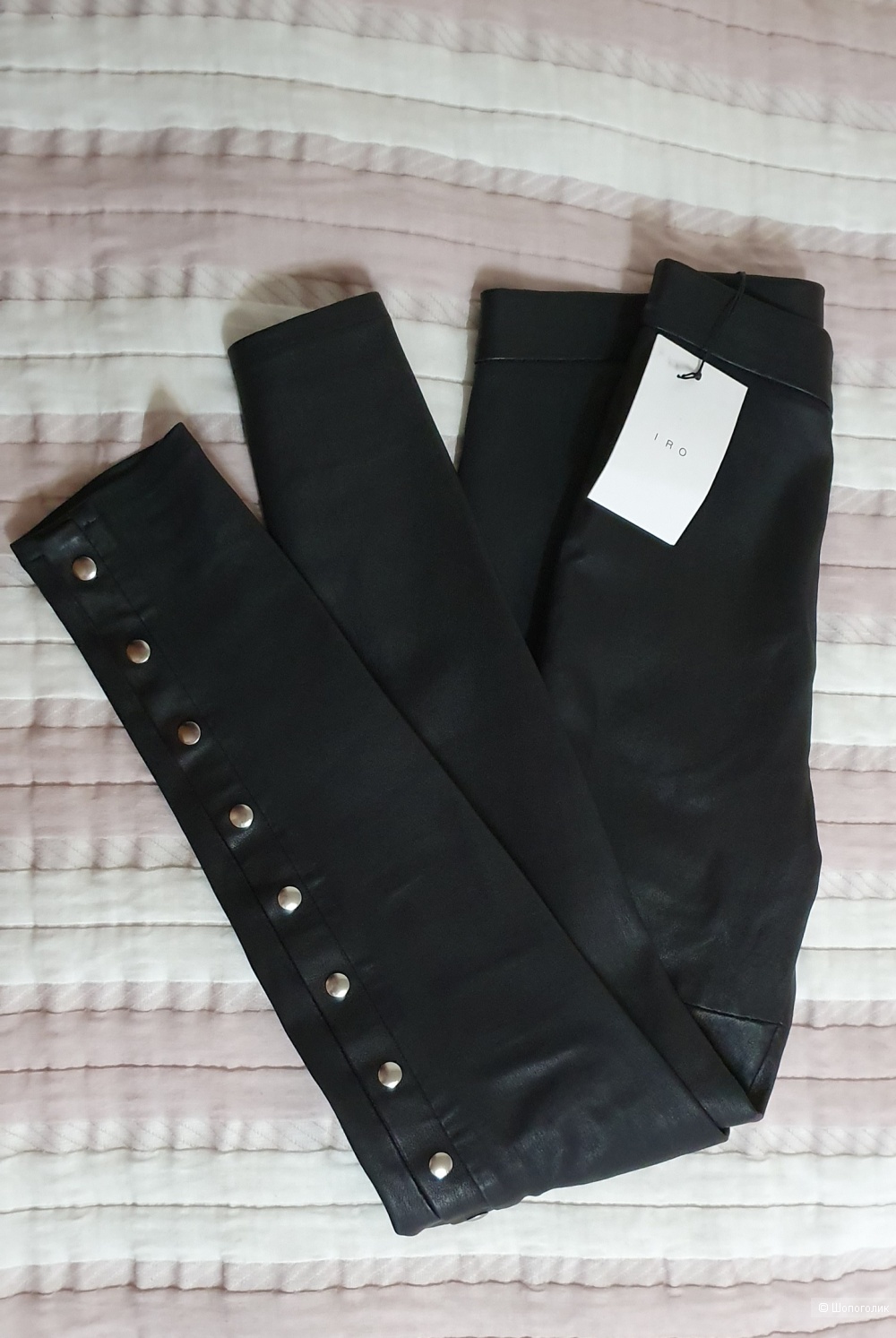Кожаные брюки IRO 34fr (40-42)