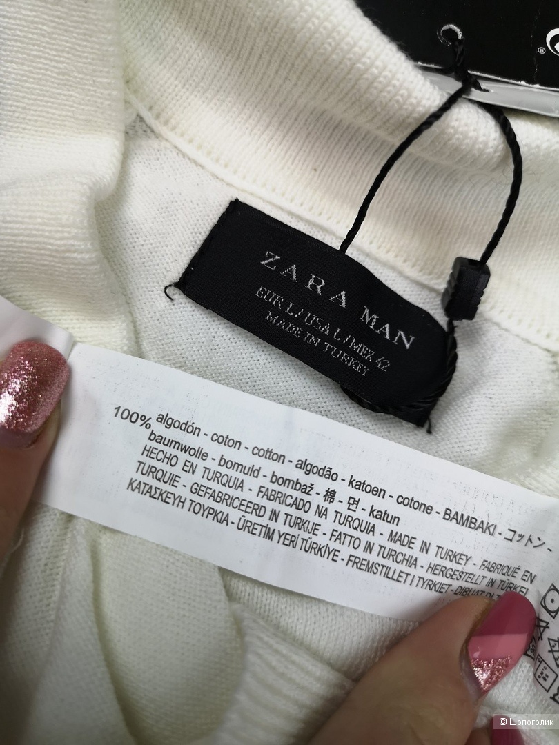 Поло Zara новое, размер L