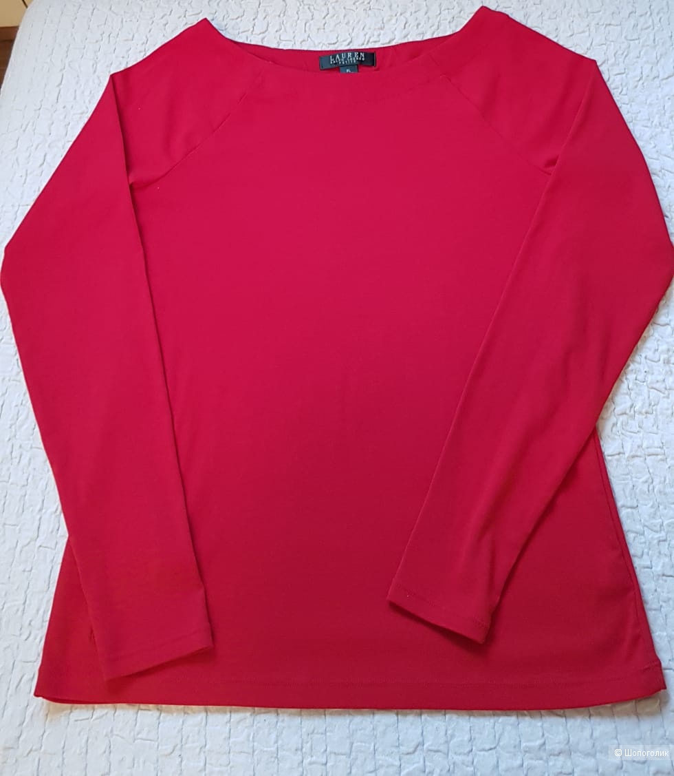 Хлопковый джемпер/ лонгслив Ralph Lauren 46-48р-р