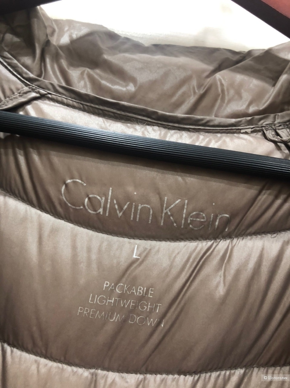 Пуховик-пальто  CALVIN KLEIN Размер 44-48.