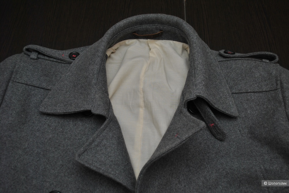 Шерстяное двубортные пальто manuel ritz 54It