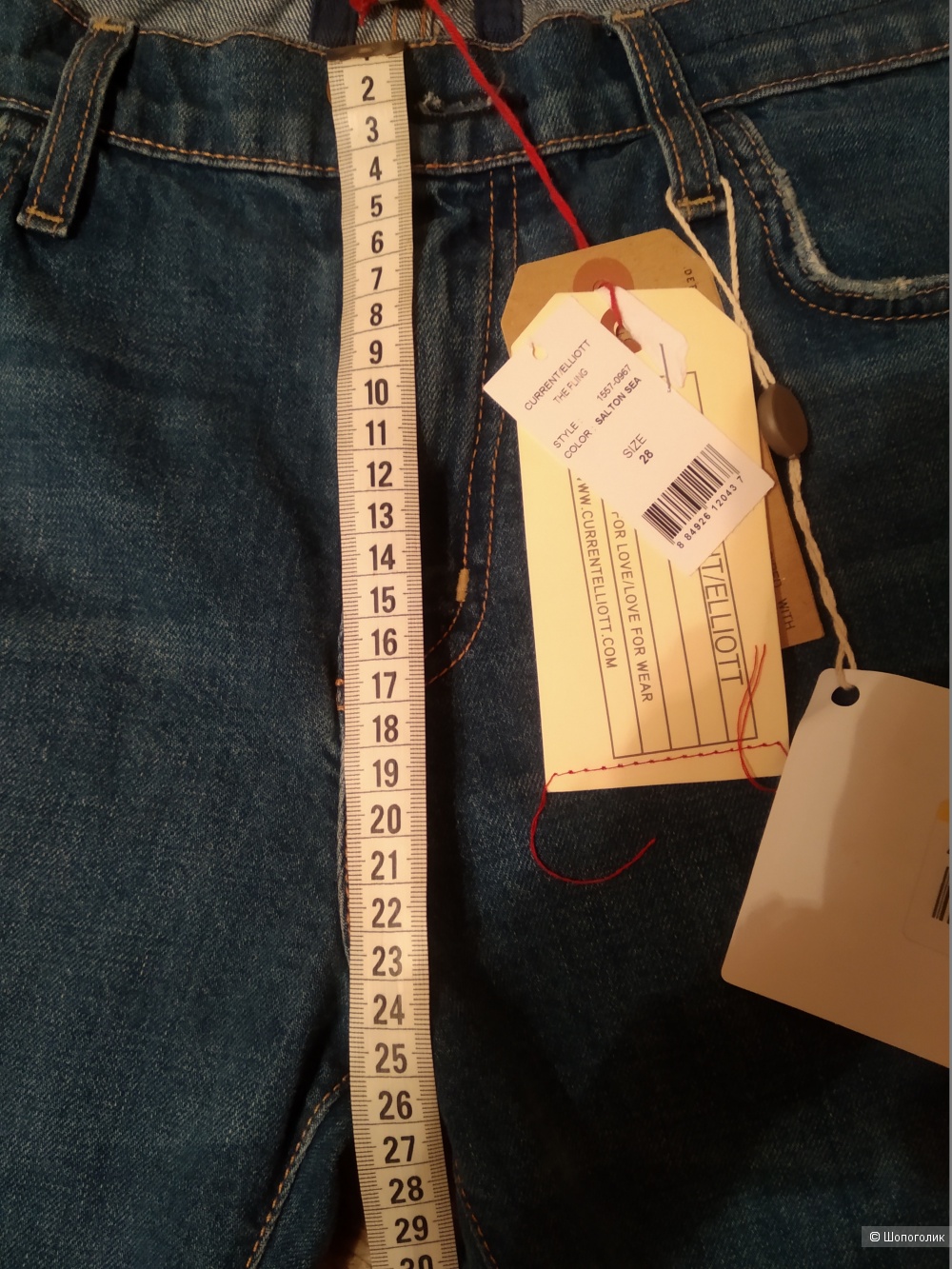 Женские джинсы CURRENT/ELLIOTT 28  размер