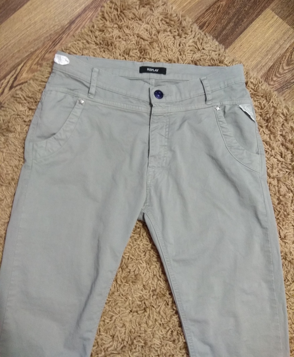 Хлопковые брюки Replay размер 28 (s-m)