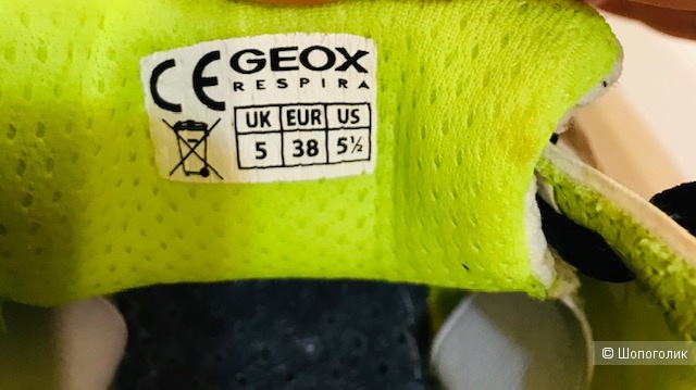 GEOX кроссовки светящиеся - размер 38