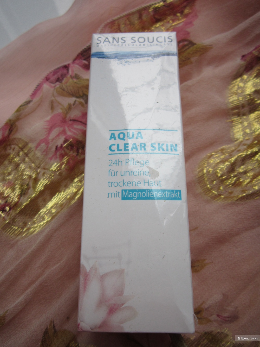 Sans Soucis Aqua Clear Skin 24 care – Крем 24 часа для проблемной жирной кожи с экстрактом магнолии, 40 мл