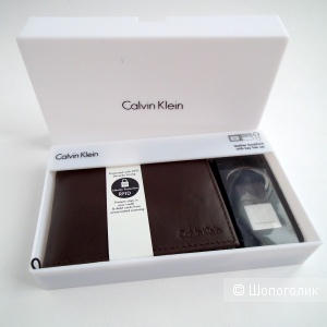 Набор кошелек+брелок Calvin Klein