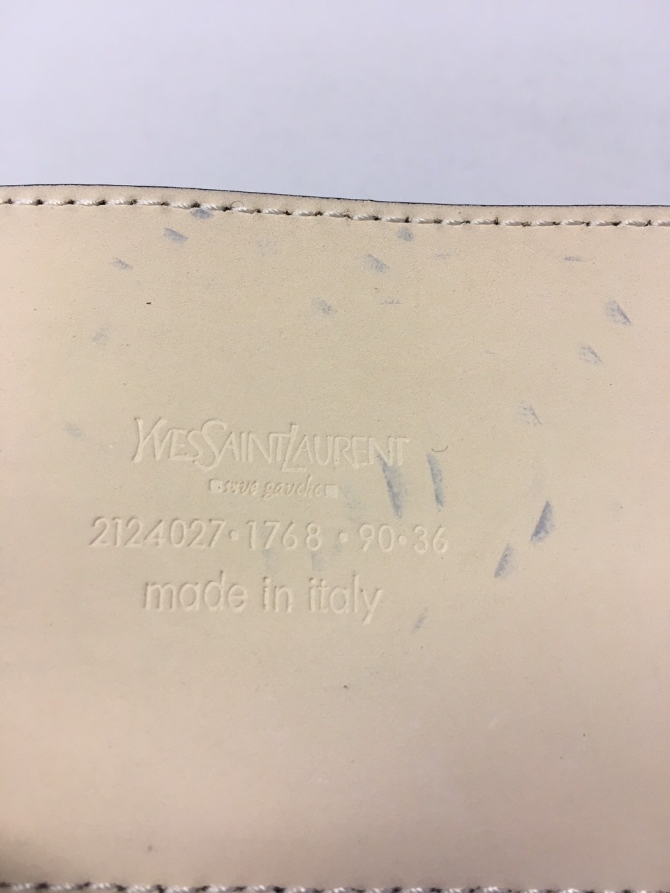 Ремень Yves Saint Laurent , размер 90