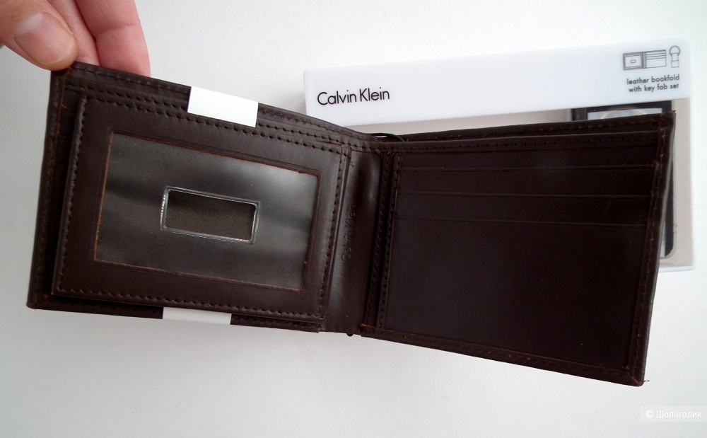 Набор кошелек+брелок Calvin Klein