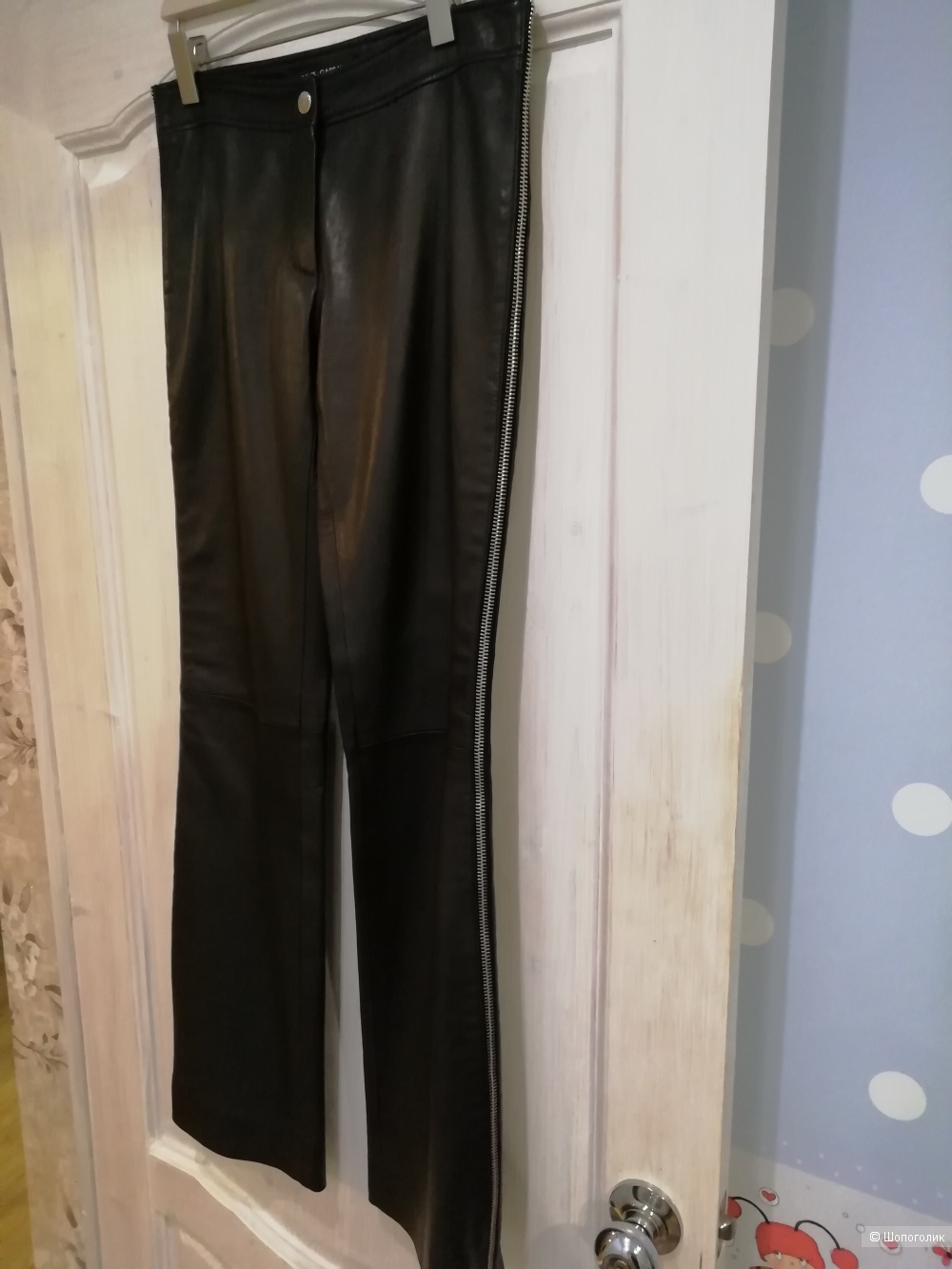Кожаные брюки Dolce Gabbana, 42-44