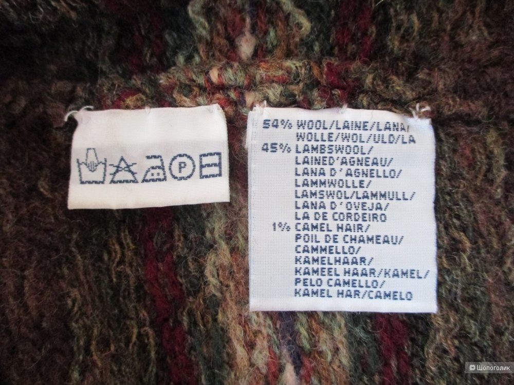 Шерстяной свитер Ralph Lauren.  48/50