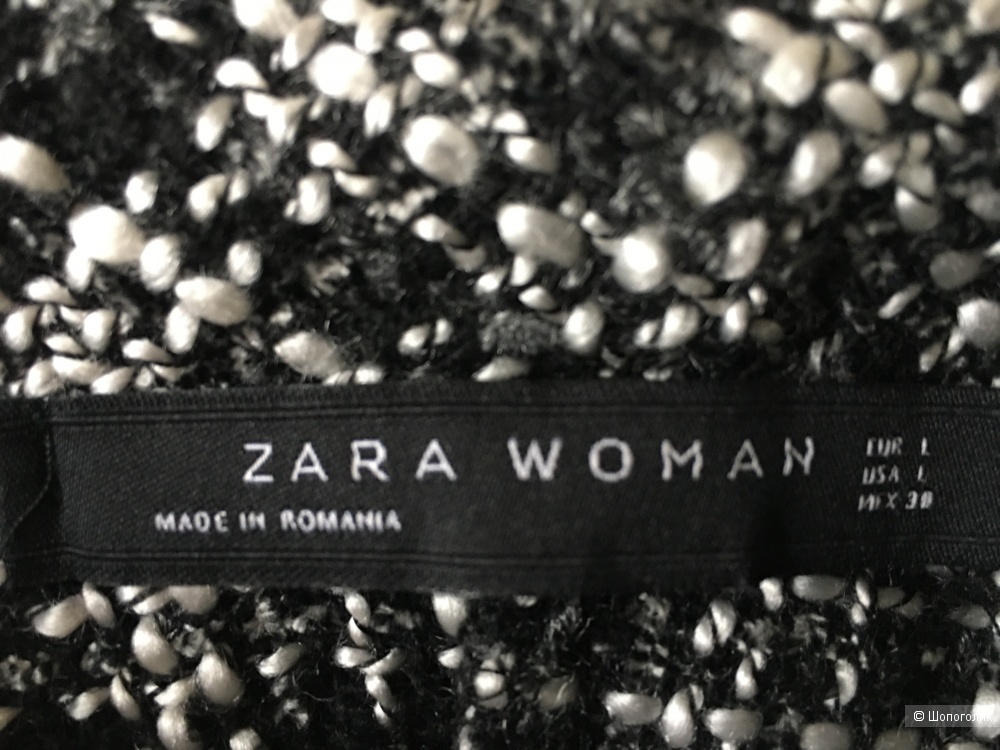 Джемпер из твида марки Zara Woman, размер L