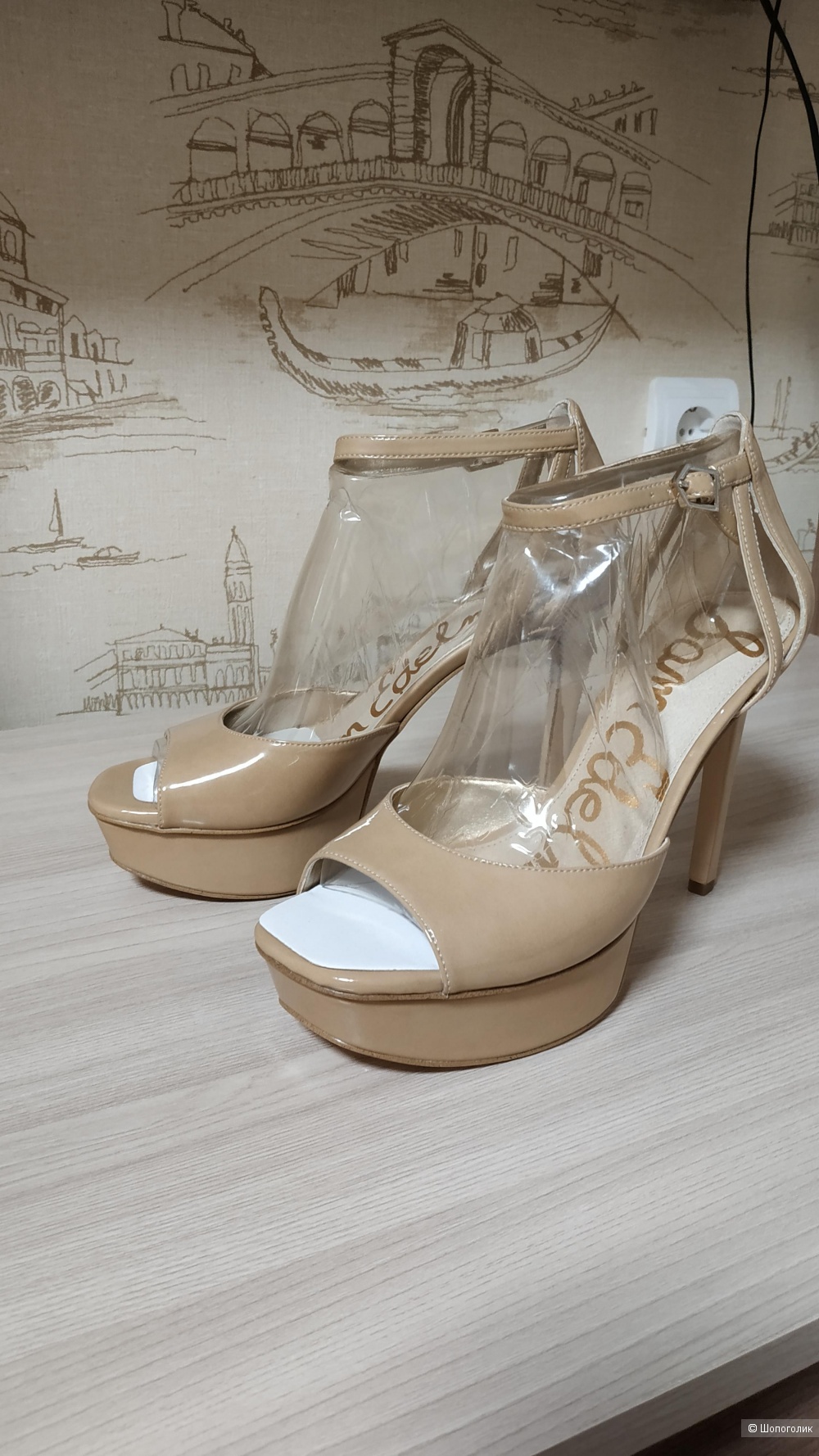 Босоножки кожаные Sam Edelman,37-37,5