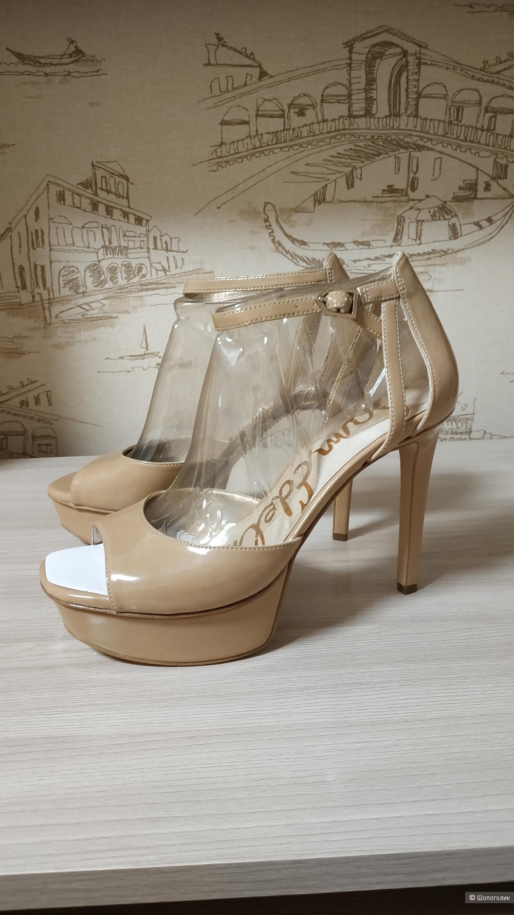 Босоножки кожаные Sam Edelman,37-37,5