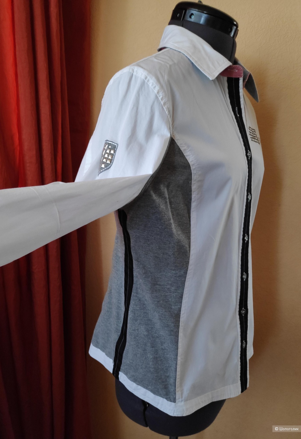 Рубашка B.C. BEST CONNECTIONS. Маркировка 40 EUR/ 46 IT/ 48 RUS/ 44-46-48 рус.
