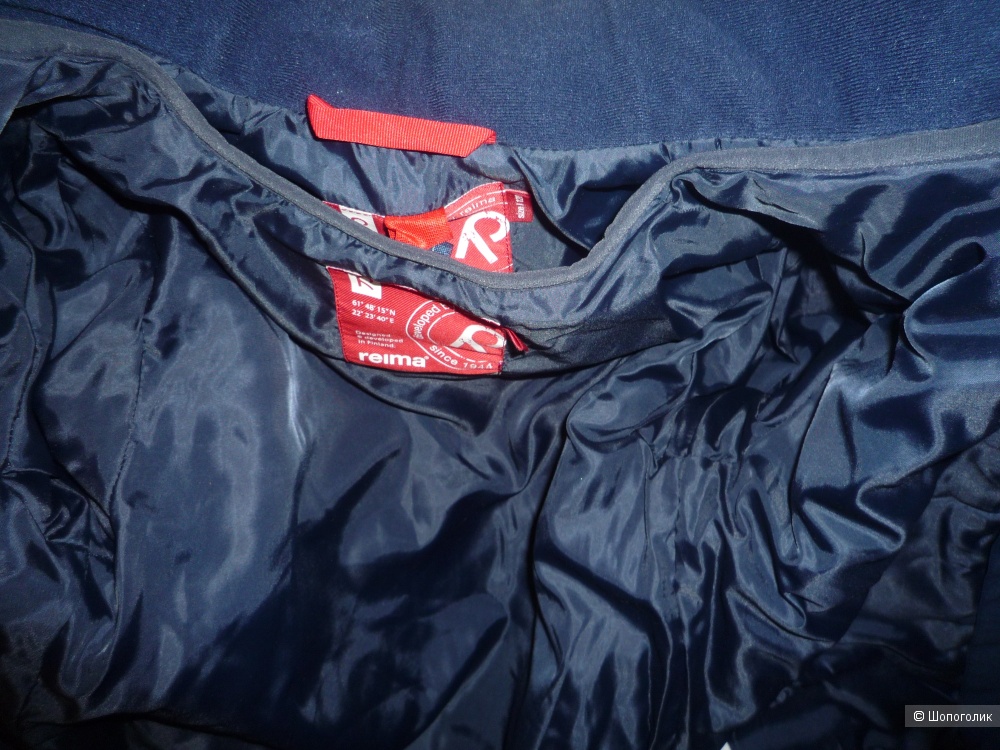 Зимняя куртка для мальчика REIMA-Tec 2 в 1 размер 128