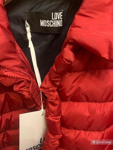 Утепленная куртка-пуховик Love Moschino, 48 it (48-50 русс.)