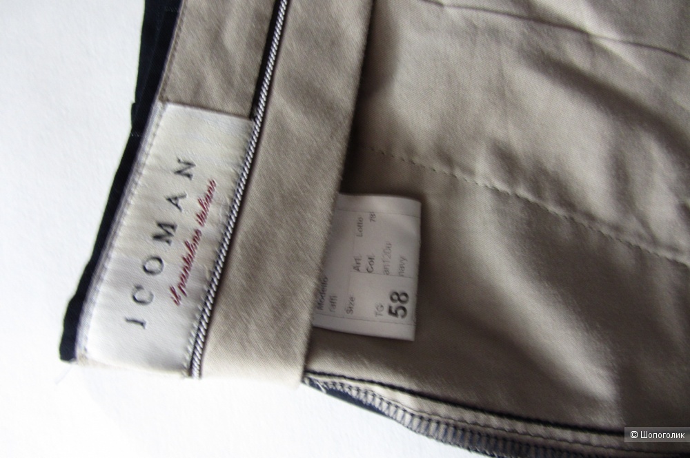 Мужские брюки ICOMAN размер 58