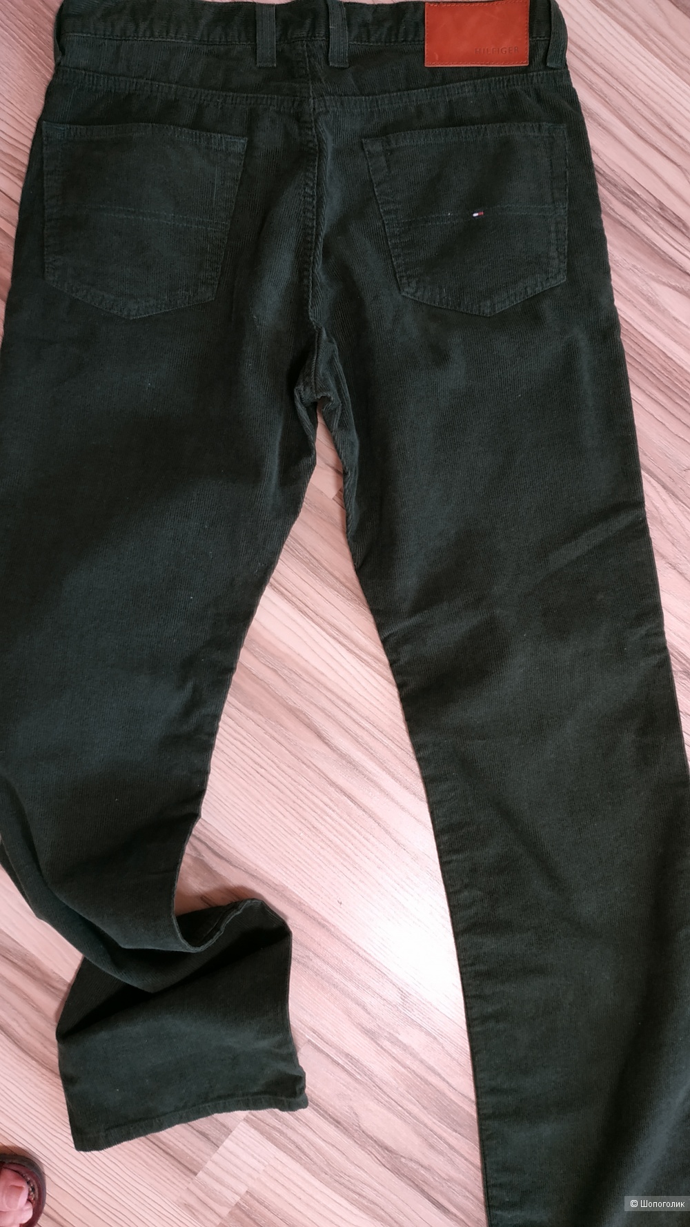 Мужские вельветовые джинсы Tommy Hilfiger, размер 34/34