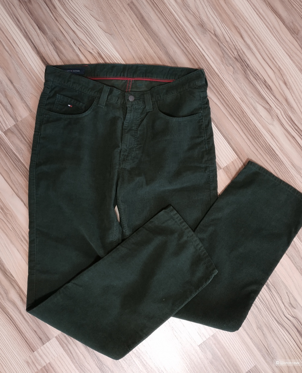 Мужские вельветовые джинсы Tommy Hilfiger, размер 34/34